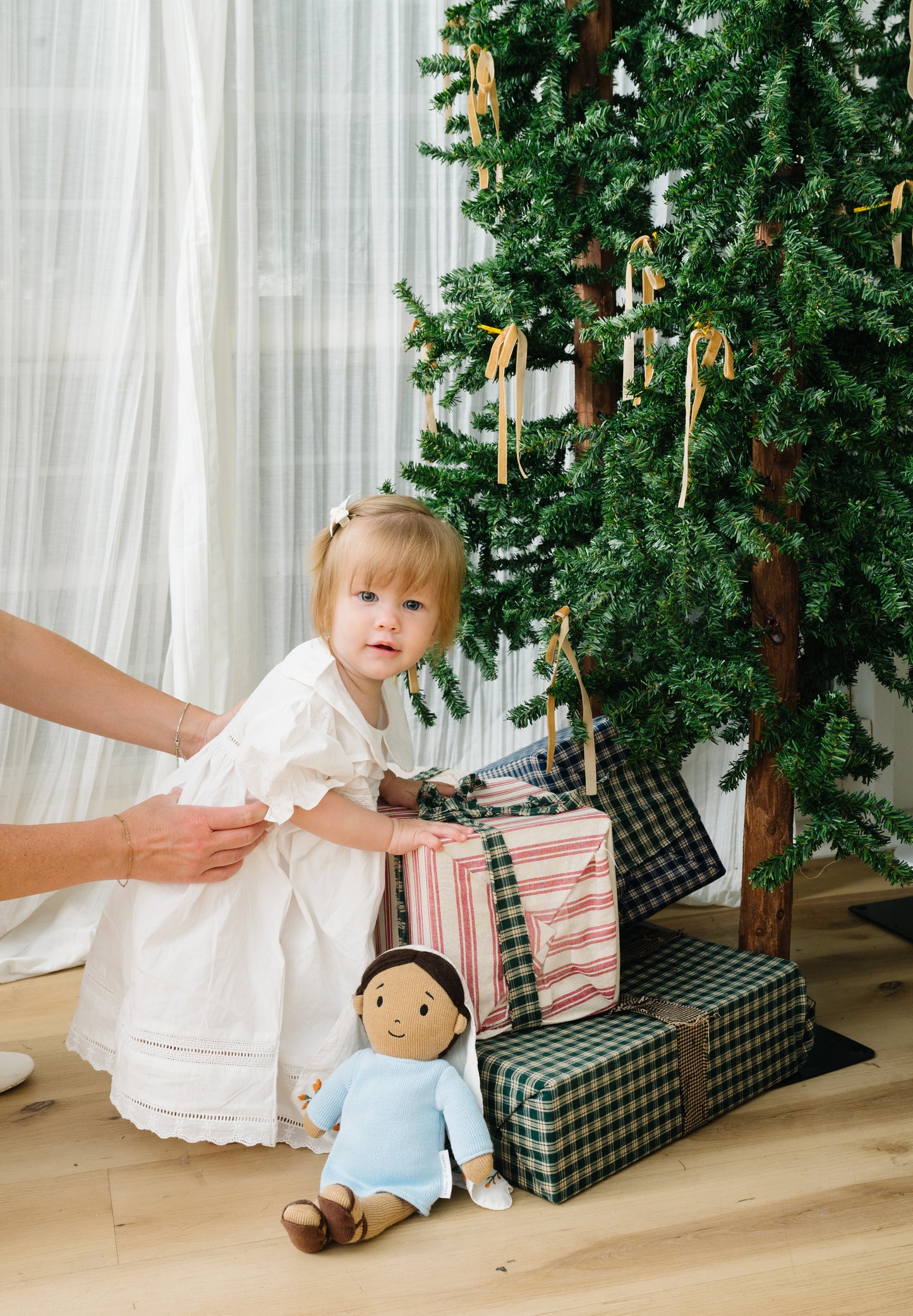 Mary - Heirloom Knitted Doll
