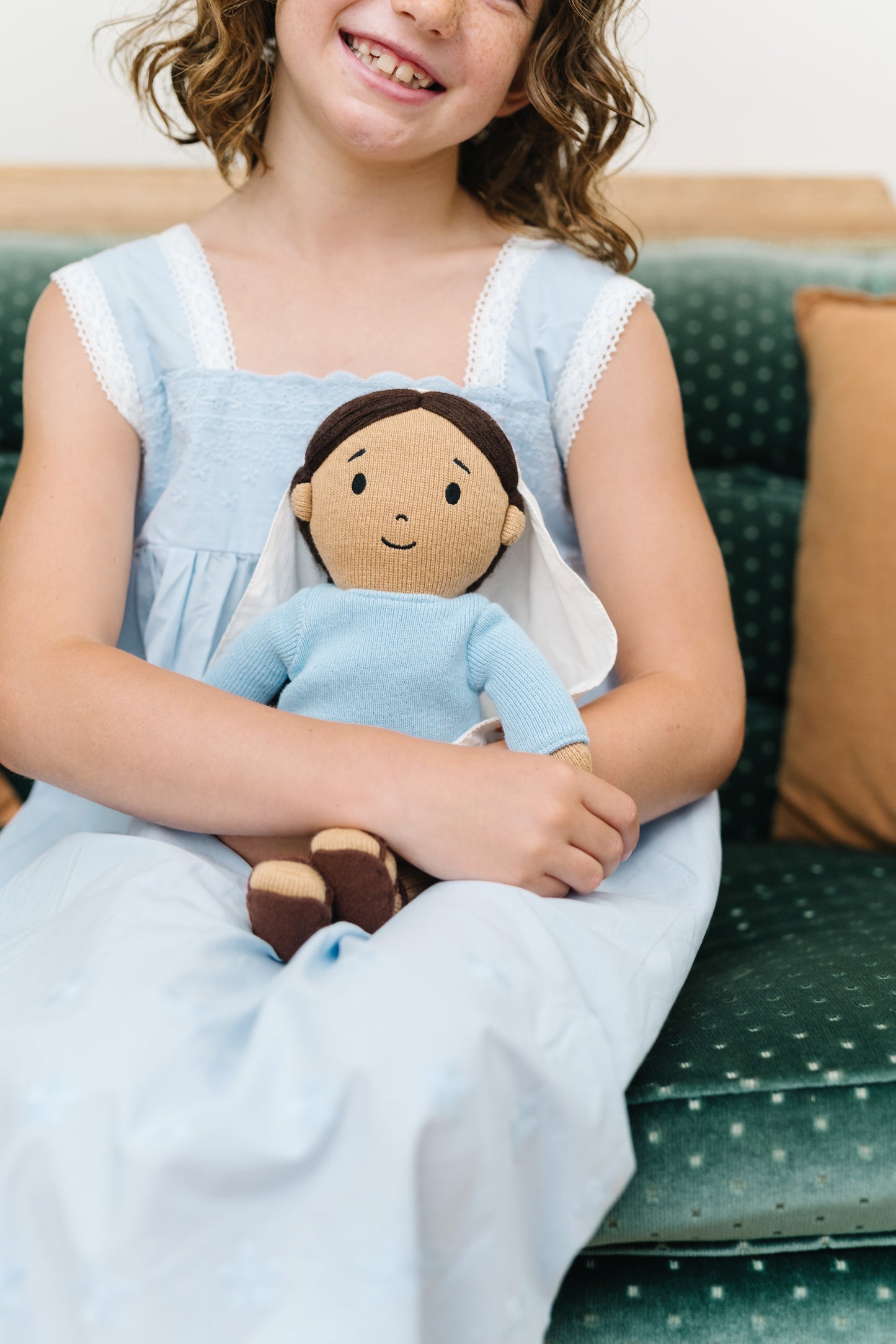 Mary - Heirloom Knitted Doll