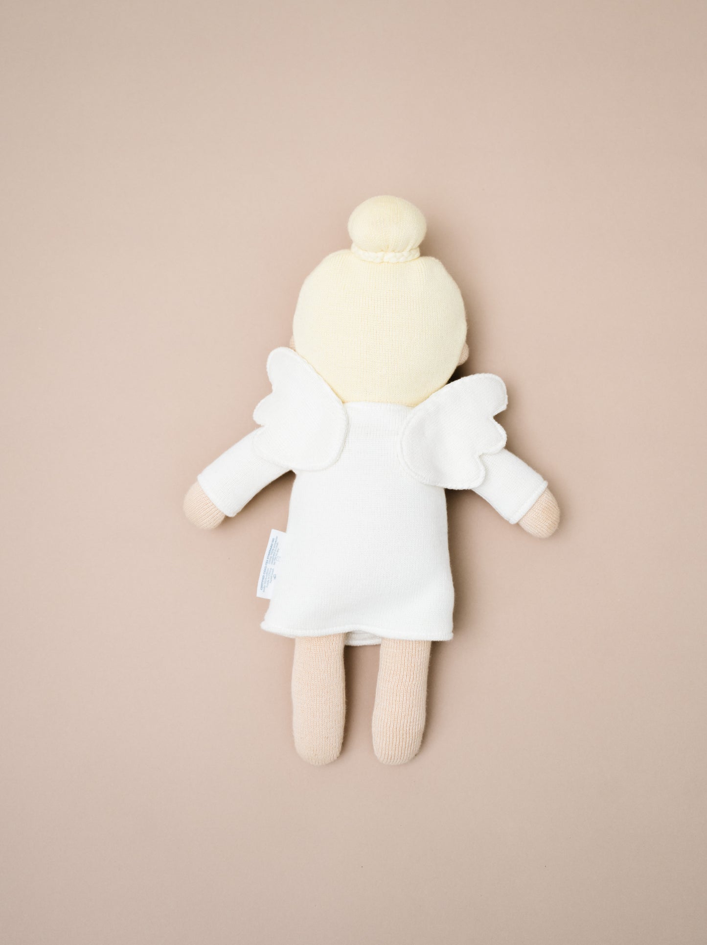 Blonde Angel - Heirloom Knitted Doll