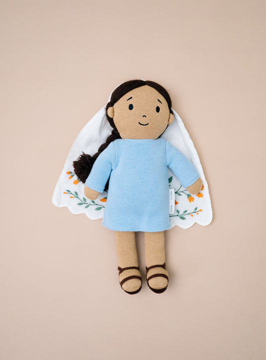 Mary - Heirloom Knitted Doll