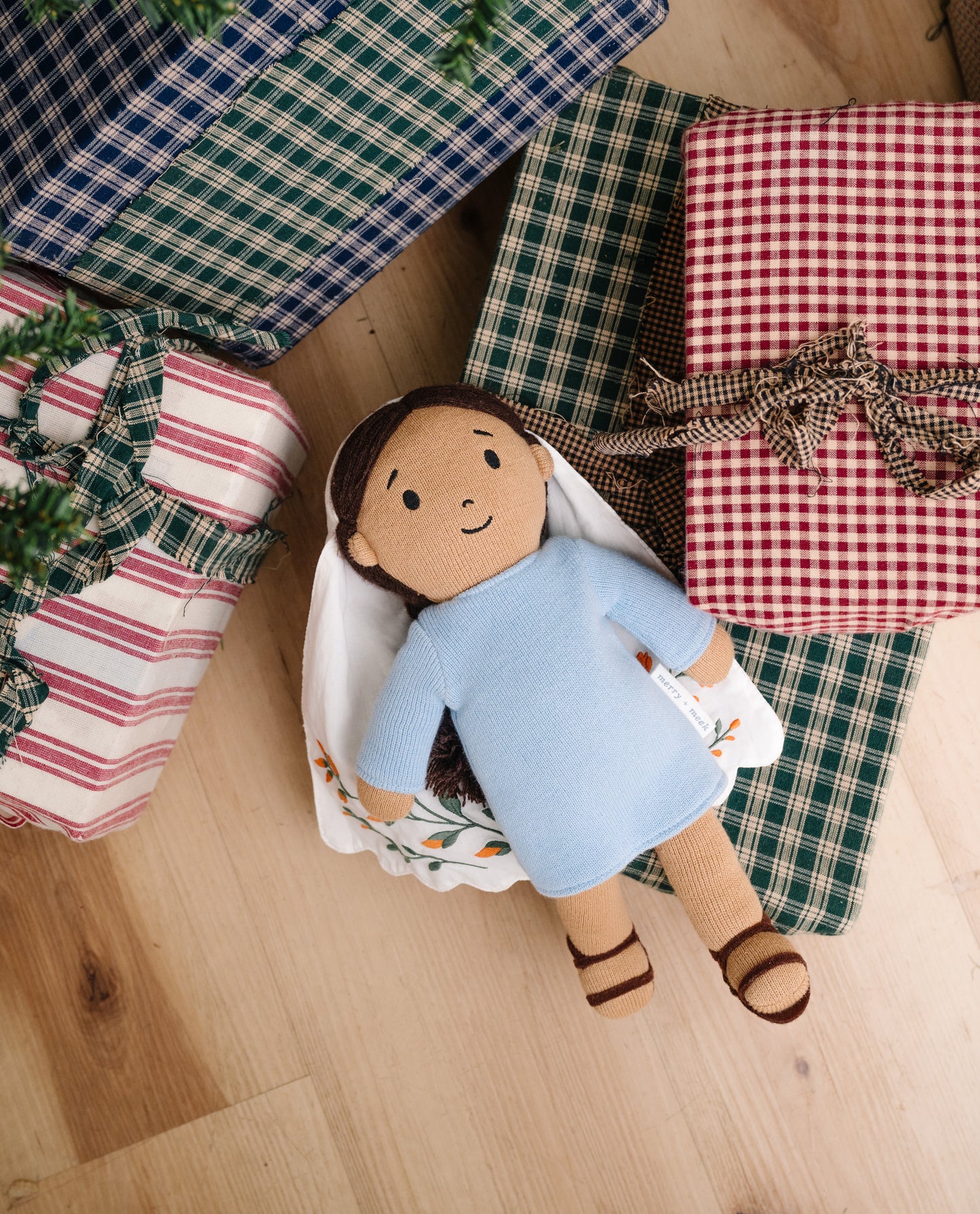 Mary - Heirloom Knitted Doll